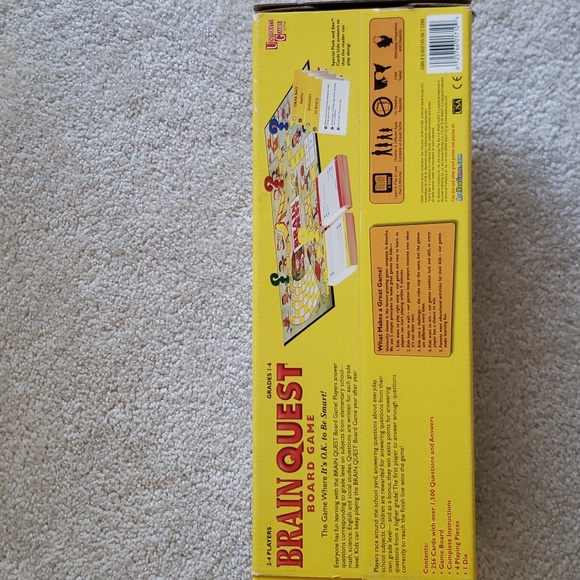 Brain Quest board game in cute bus storage box. Rare find. Grades 1 - 6 - Picture 4 of 6